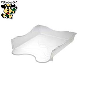 書類小物整理ケース ソニック メガタフトレー 透明DA-2658-T