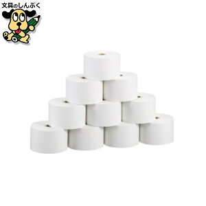 レジロール消耗品 クリエイティア レジ用ロール紙 普通紙 NR45R 10巻