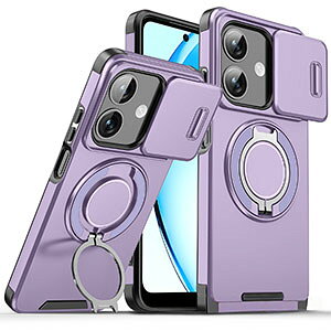OPPO Reno15 F 5G (CPH2801)�P�[�X CASE TPU&PC�f�� 2�d�\�� �ϏՌ��J�o�[ �����O�t�� �X�^���h�@�\ 360�x��] �w��h�~ �Ռ��h�~ �J���������Y�ی� ��G�蔲�Q ���킢�� �J�b�R���� �l�C �������� ����