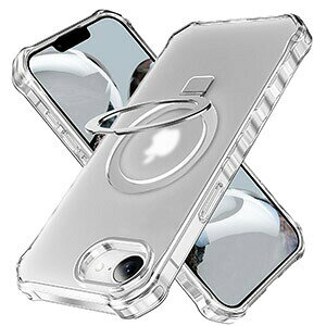 iPhone 16e/iPhone 17e �P�[�X �N���A �}�b�g�d�l TPU+PC 2�d�\�� �ϏՌ� �J�o�[ �p �ی� �Ռ��ɋ��� �Ў莝���ɕ֗��� �����O�t�� �X�^���h�@�\ �Ռ��h�~ �l�C �������� �A�C�t�H��16e �P�[�X �w�ʃJ