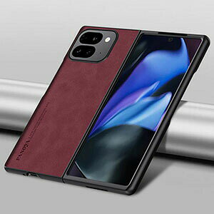 Google Pixel 10 Pro Fold �P�[�X �J�o�[ �܂肽���ݎ� TPU&PU���U�[�f�� �ϏՌ��J�o�[ �����h�~ �����h�~ �����₷�� ���p �O�[�O�� �s�N�Z�� Pixel 10 Pro Fold �P�[�X �������� ������� CASE �w�ʃJ�o