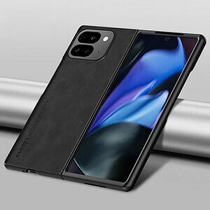 Google Pixel 10 Pro Fold �P�[�X �J�o�[ �܂肽���ݎ� TPU&PU���U�[�f�� �ϏՌ��J�o�[ �����h�~ �����h�~ �����₷�� ���p �O�[�O�� �s�N�Z�� Pixel 10 Pro Fold �P�[�X �������� ������� CASE �w�ʃJ�o