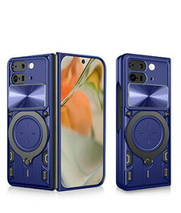 Google Pixel 9 Pro Fold Pixel Fold2 �P�[�X �J�o�[ �܂肽���ݎ� TPU&PC�f�� �ϏՌ��J�o�[ �����h�~ �����h�~ �X�^���h�@�\ �����O�t�� 360�x��] �����₷�� ���p �O�[�O�� �s�N�Z�� Pixel 9 Pro Fold �P�[