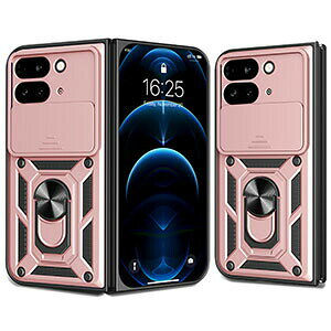 Google Pixel 9 Pro Fold Pixel Fold2 �P�[�X �J�o�[ �܂肽���ݎ� TPU&PC�f�� �ϏՌ��J�o�[ �����h�~ �����h�~ �X�^���h�@�\ �����O�t�� 360�x��] �����₷�� ���p �O�[�O�� �s�N�Z�� Pixel 9 Pro Fold �P�[