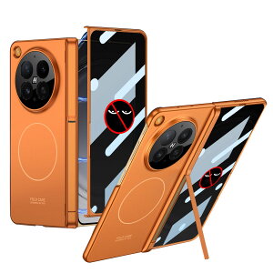 OPPO Find N6 �P�[�X �ϏՌ� �J�o�[ ���C�[�d �[�d�Ή� �X�^���h�@�\ �t�B������� �S�ʕی� �`�����h�~ �܂肽���݌^ �V���v�� PC �v���X�`�b�N �n�[�h�P�[�X �y�� ���^ �ϏՌ��J�o�[ Find N6 �P�[