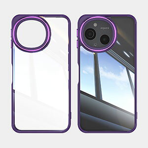 AQUOS sense 10/sense9 �N���A �P�[�X SHG14/SH-53E �P�[�X �ϏՌ� �J�o�[ ���� �\�t�g�P�[�X �p �ی� �X�g���b�v�z�[���t�� SHARP �V���[�v �A�N�I�X �Z���X9 SHG14/SH-53E ���� �w�ʃJ�o�[ �l�C �������� �Z