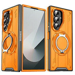 Galaxy Z Fold7 5G �P�[�X �ϏՌ� �J�o�[ �ی�P�[�X �����h�~ �����h�~ TPU&PC�f�� �����O�t�� �X�^���h�@�\ 360�x��] ���������ǂ� �X�}�z�ی�P�[�X �ϏՌ��J�o�[ �M�����N�V�[ Z �t�H�[���h7 