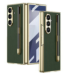Galaxy Z Fold7 5G �P�[�X �J�o�[ �����h�~ �����h�~ ���U�[�� PC&�����K���X �O�ʋ����K���X �X�^���h�@�\ Pencil���[�@�\ �X�}�z�ی�P�[�X �ϏՌ��J�o�[ �M�����N�V�[ Z �t�H�[���h7 �P�[�X ��