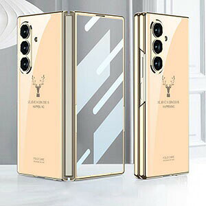 Galaxy Z Fold7 5G �P�[�X �ϏՌ� �J�o�[ �ی�P�[�X �����h�~ �����h�~ ���b�L PC&�����K���X �O�w�ʋ����K���X �X�}�z�ی�P�[�X �����悭 �l�C �������� ���킢�� �ϏՌ��J�o�[ �M�����N�V�[ 