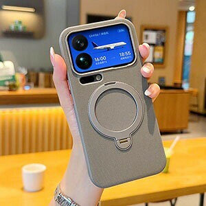 Xiaomi 17 17 Pro 17 Pro Max �P�[�X �J�o�[ TPU&PU���U�[�f�� �����O�t�� �X�^���h�@�\ ����ق��肩���� �X�}�z�ی�P�[�X �ϏՌ��J�o�[ �����h�~ �w��h�~ �y�� ���^ �����₷�� �S�ʕی�l�C Xiao