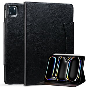 Apple iPad Air 13�C���` 2026���f��(M4�`�b�v) �P�[�X �J�o�[ �^�u���b�g�P�[�X PU���U�[ ������� CASE �w��h�~ �X�^���h�@�\ �l�C �p�x���� ���C�N���X�v�̃f�U�C�� �J�[�h���[ �蒠�^�J�o�[