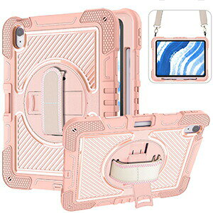 iPad Air (M4�`�b�v) 13�C���` �P�[�X 2026�t���f�� �ϏՌ� �J�o�[ Pencil Pro���[ �X�^���h�@�\ 360�x��] �o���h�t�� �Ў葀�� ����� �l�p�ی� M4�`�b�v �A�C�p�b�h �G�A�[ 13�^ �P�[�X �Ռ��z�� ����