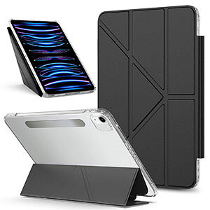 iPad Air (M4�`�b�v) 13�C���` �P�[�X 2026�t���f�� �A�C�p�b�h �G�A�[ 13�^ �J�o�[ �ϏՌ� �l�p�ی� �N���A�o�b�N�P�[�X TPU��PC��PU���U�[�� �W�̎��O���� ������ ���E�� �蒠�^ �P�[�X �l�C ����