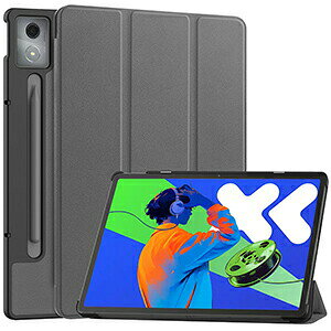 Lenovo Idea Tab Pro �P�[�X 2025���f�� 12.7�^/�C���` PC+PU���U�[ �蒠�^ �J�o�[ �l�C �������� �X�^���h�@�\ �I�[�g�X���[�v ���m�{ �A�C�f�A �^�u �v�� ZAE40096JP �P�[�X �ϏՌ��J�o�[
