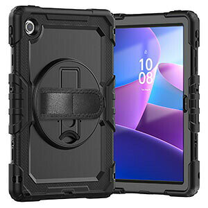 NEC ���{�d�C LAVIE Tab Lite TL103/KAL PC-TL103KAL �P�[�X 10.1�^/�C���` �ϏՌ� �J�o�[ �X�^���h�@�\ �w�ʃJ�o�[ �V���R��&PC�f�� �Ў莝�� �ی� �P�[�X 360�x��] �����h�~ �l�C �������� LAVIE Tab Lite TL103/
