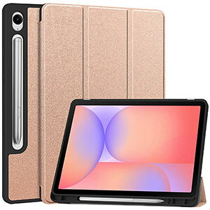 Galaxy Tab S10 Lite �P�[�X 10.9�^ Galaxy Tab S10 FE �蒠�^�P�[�X �M�����N�V�[ �^�uS10 ���C�g/�^�uS10 FE �^�u���b�g�ی� �ϏՌ� �����₷�� S Pen���[�@�\ �X�^���h�@�\ �I�[�g�X���[�v�@�\ �l�C ������