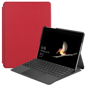 Microsoft Surface GO 4 �P�[�X �蒠�^ �J�o�[ ������� CASE �X�^���h�@�\ �u�b�N�^ �J�b�R���� ���p �֗����̍��� �l�C Surface GO 2/3 �P�[�X �蒠�^�J�o�[ �������� �^�u���b�g�P�[�X PU���U�[
