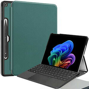 Surface Pro 11/10/9 13�C���`/�^ �P�[�X �蒠�^ �J�o�[ ������� CASE �X�^���h�@�\ �u�b�N�^ �J�b�R���� ���p �֗����̍��� �l�C Surface Pro 11/10/9 �P�[�X �蒠�^�J�o�[ ���C�[�d �[�d�Ή� �L�[�{�[�h