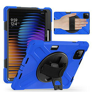 Xiaomi Pad 8 / Pad 8 Pro 11.2�^(�C���`) �P�[�X �ϏՌ� �J�o�[ TPU&PC�f�� 360�x��] �X�^���h�@�\ �Ռ��z�� ���X�g�X�g���b�v ���p �l�C �������� ������� �y�� �ی�P�[�X �V���I�~ ���� �p�b�h 8 �P