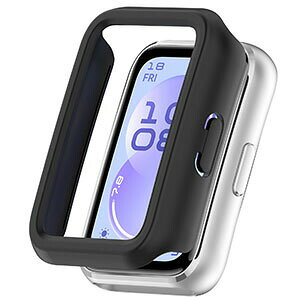 HUAWEI Band 11 / Band 11 Pro �N���A �P�[�X �J�o�[ PC�f�� �t���ی� �ϏՌ� �J�b�R���� �}���`�J���[ �l�C �������� ������� �ȈՒ��E �l�C �ی�P�[�X �����Ռ� ���h�~ �֗� �y�� �S�ʕی� �ی�J