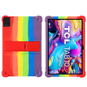 TCL TAB 10 Gen 2 �P�[�X �ϏՌ� �J�o�[ �l�p�ی� �֗� �X�^���h�@�\�V���R���f�� �\�t�g�J�o�[ �l�C �������� �^�u���b�gPC �ی� �w�ʃJ�o�[ 10.36�^ tcl tab 10 gen 2 �J�o�[