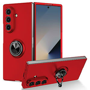 Galaxy Z Fold8 Ultra �P�[�X �ϏՌ� �J�o�[ �ی�P�[�X �M�����N�V�[ Z �t�H�[���h8 �E���g�� �P�[�X PC�f�� �����O�t�� �X�^���h�@�\ 360�x��] �w�ʃJ�o�[ �����h�~ �����h�~ �X�}�z�ی�P�[�X 