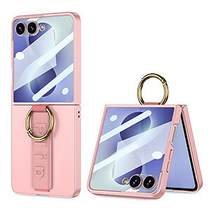 Galaxy Z Flip8 5G �P�[�X �J�o�[ �����h�~ PC+�����t�B���� �y�� ���^ �v���X�`�b�N�� �X�}�z�ی�P�[�X �ϏՌ��J�o�[ �����O�t�� �T���X�� �M�����N�V�[ Z �t���b�v8 5G �P�[�X�������� ������� C