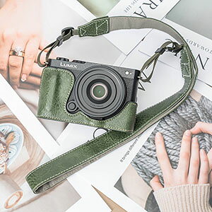 Panasonic LUMIX DC-S9�P�[�X �J�o�[ PU���U�[�n�[�t�P�[�X �n�[�t�J�o�[ �J�����P�[�X �l�C �������� ������� LUMIX S9 �P�[�X �ی�P�[�X �X�g���b�v�t�� �l�b�N�X�g���b�v �V�����_�[ ���|�� �J��