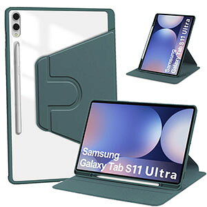 Galaxy Tab S12 Ultra �P�[�X Galaxy Tab S11 Ultra �J�o�[ �蒠�^ 14.6�C���` �M�����N�V�[ �^�uS12 �E���g�� �y���V�����[ PU���U�[ �����w�ʃJ�o�[ �ϏՌ� �l�p�ی� �X�^���h 360�x��] �I�[�g�X���[�v