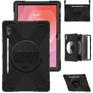 �y���|����3�w�ϏՌ��zGalaxy Tab S12 Ultra �P�[�X �w�� Galaxy Tab S11 Ultra �J�o�[ 14.6�C���` �M�����N�V�[ �^�u S12 �E���g�� �^�u���b�g TPU&�V���R��&PC �V�����_�[ �X�g���b�v�t�� ���X�g�o���h �X�^