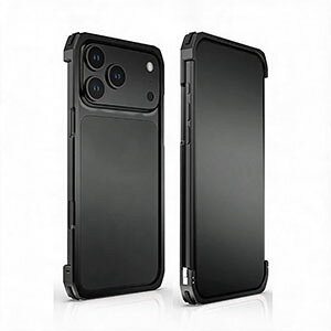 iPhone18 Pro �P�[�X �A���~�o���p�[ iPhone18 Pro Max �J�o�[ ���^�� �t���[�� ���� �A���~�T�C�h �g �ȒP���� �����^�b�` �l�p�ی� �Ռ��z�� �A�C�t�H��18 �v�� �}�b�N�X �X�}�z�P�[�X ���������� �l