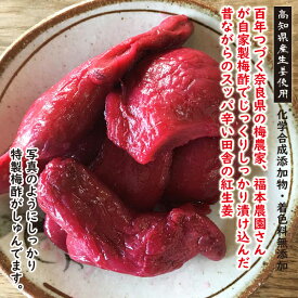 紅しょうが　300g×4袋【送料無料】 無添加！高知県産 しょうが奈良の梅農家が自家製の梅酢で漬け込んだ紅しょうが無添加 生姜梅酢 生姜梅酢漬け