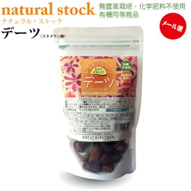 ドライフルーツ デーツ120g×4袋【1.0メール便・送料無料】砂糖不使用食品添加物無添加無農薬栽培・化学肥料不使用