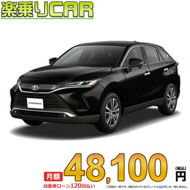 ☆月額 48,100円 楽乗りCAR 新車 トヨタ ハリアー 4WD 2000 G E-Four