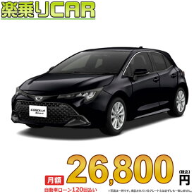 ☆月額 26,800円 楽乗りCAR 新車 トヨタ カローラスポーツ 2WD 2000 G