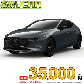 ☆月額 35,000円 楽乗りCAR 新車 マツダ MAZDA3 FASTBACK 4WD 1800 XD Black Tone Edition 6EC-AT