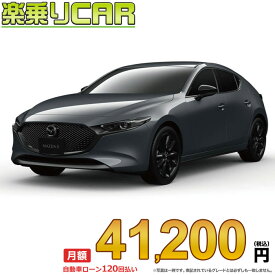 ☆月額 41,200円 楽乗りCAR 新車 マツダ MAZDA3 FASTBACK 4WD 2000 X Black Tone Edition 6EC-AT