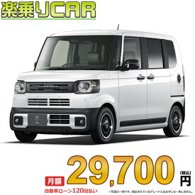 ☆月額 29,700円 楽乗りCAR 新車 ホンダ NBOXジョイ 4WD 660 JOYターボ 特別仕様車 BLACK STYLE