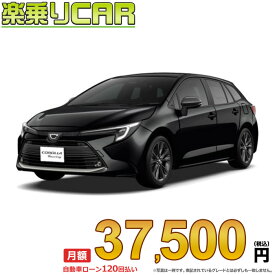☆月額 37,500円 楽乗りCAR 新車 トヨタ カローラツーリング 4WD 1800 HYBRID W×B E-Four