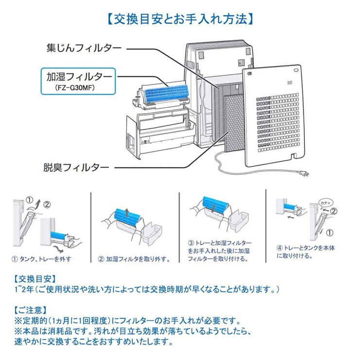 楽天市場】【全て日本国内発送】 シャープ FZ-G30MF 加湿空気清浄機KC-30T5/T6/T7用 加湿フィルター fz-g30mf sharp空気清浄機交換フィルター (互換品/2枚入り) : shinsou商店 楽天市場】【全て日本国内発送】 シャープ FZ-G30MF 加湿空気清浄機KC-30T5/T6/T7用 加湿フィルター fz-g30mf sharp空気清浄機交換フィルター (互換品/2枚入り) : shinsou商店