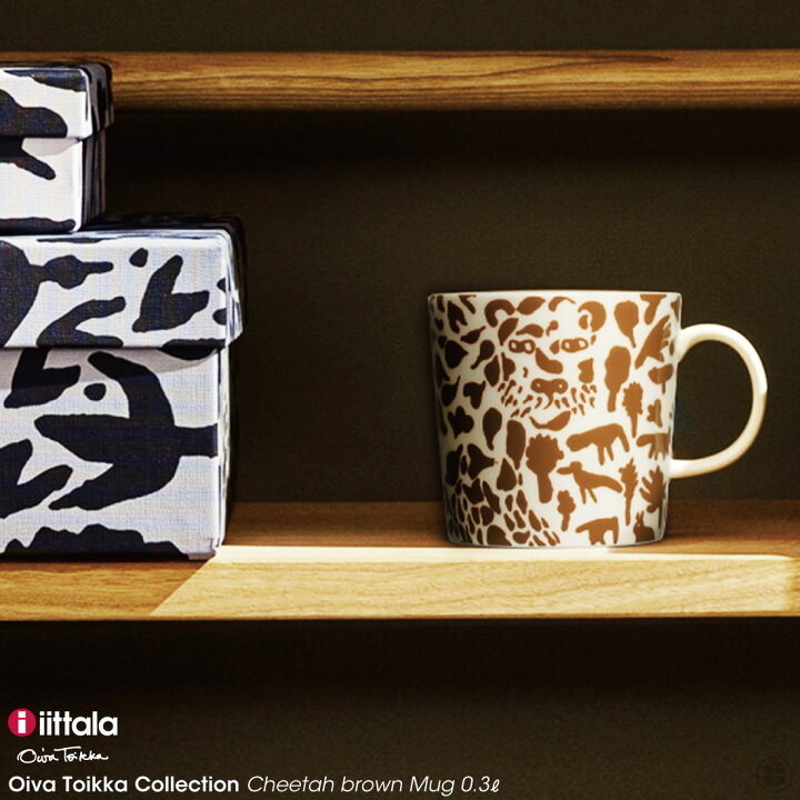 楽天市場】iittala イッタラ Oiva Toikka Collection Cheetah brown 
