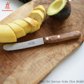【店舗クーポン発行中】ROBERT HERDER Mini Old German Knife Olive Wood ロベルトヘアダー ミニオールドジャーマンナイフ オリーブウッド ドイツ製