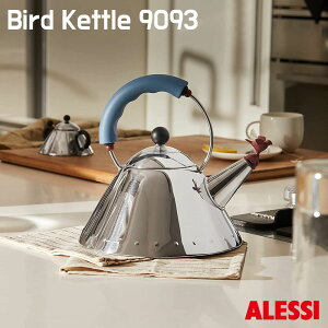ALESSI BIRD KETTLE 9093 LIGHT BLUE �A���b�V �o�[�h�P�g�� ���C�g�u���[ Michael Graves �}�C�P���E�O���C�u�X �C�^���A