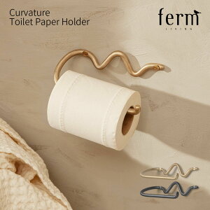 ferm LIVING t@[rO Curvature Toilet Paper Holder J[o`A gCbgy[p[z_[ k CeA [