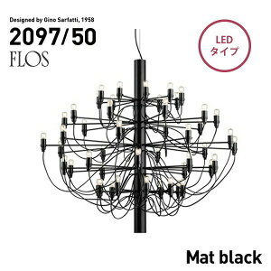 yszFLOS MOD.2097 50lights matt black LED tX }bgubN VfA 50 GinoSarfatt