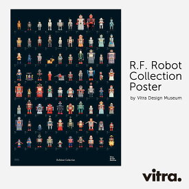 【店舗クーポン発行中】vitra Design Museum ロボットコレクションポスター Robot Collection Poster ヴィトラデザインミュージアム 北欧 単品 フレーム アート