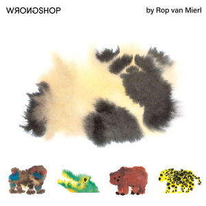 THEWRONGSHOP OVbv Rop van Mierlo vEt@E~G Bear Mandrill Crocodile |X^[Pi t[Zbg