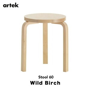 y|XgJ[hv[gzygT[rX Tzartek AebN Stool60 Wild Birch Xc[60 Cho[` 3{ A@EAAg Alvar Aalto