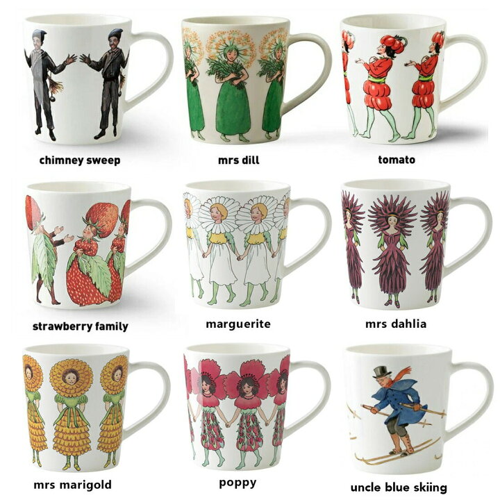 楽天市場】Design House Stockholm Mug with handle Elsa Beskow 