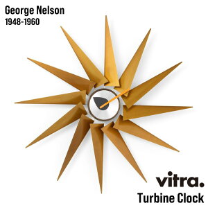 �y�I���W�i�����T����z�y�|���t�b�N�v���[���g�zvitra ���B�g�� Turbine Clock �^�[�r���N���b�N Wall Clocks �E�H�[���N���b�N GeorgeNelson �W���[�W�E�l���\�� ���v �|���v �C���e���A �k�� �X�C�X